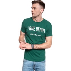 T-shirt męski Mustang bawełniany z krótkim rękawem  - zdjęcie produktu