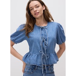 Bluzka damska Reserved z jeansu  - zdjęcie produktu