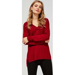 Sweter damski casual z dzianiny  - zdjęcie produktu