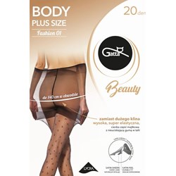 Czarne rajstopy Gatta z poliamidu  - zdjęcie produktu