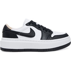 Buty sportowe damskie Nike sneakersy białe płaskie sznurowane  - zdjęcie produktu