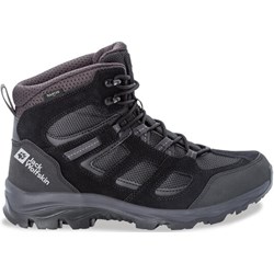 Buty trekkingowe męskie czarne Jack Wolfskin sznurowane  - zdjęcie produktu