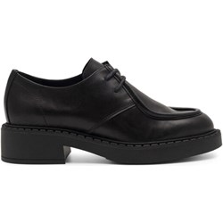 Półbuty damskie Gino Rossi casual czarne sznurowane  - zdjęcie produktu
