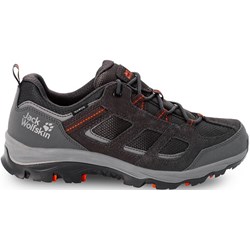 Jack Wolfskin buty trekkingowe męskie szare sznurowane na jesień  - zdjęcie produktu
