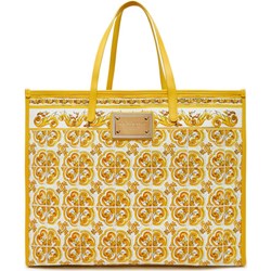 Shopper bag Dolce & Gabbana mieszcząca a6 z nadrukiem  - zdjęcie produktu