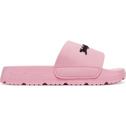 Klapki damskie Juicy Couture różowe casual bez zapięcia płaskie  - zdjęcie produktu