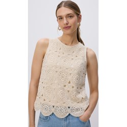 Bluzka damska Reserved z okrągłym dekoltem  - zdjęcie produktu