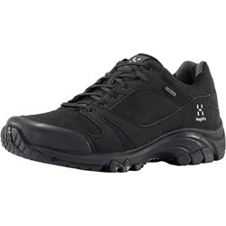 Buty trekkingowe męskie Haglöfs czarne jesienne sportowe z tkaniny  - zdjęcie produktu
