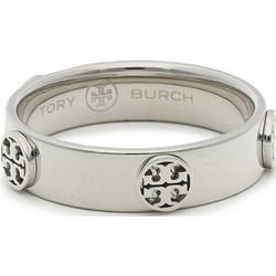 Pierścionek Tory Burch srebrny  - zdjęcie produktu