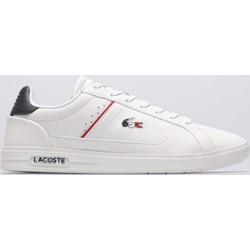 Trampki męskie Lacoste białe wiosenne sportowe sznurowane  - zdjęcie produktu