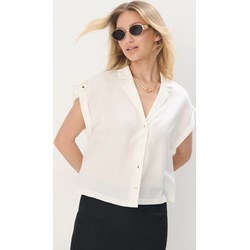 Koszula damska Mohito biała z krótkim rękawem  - zdjęcie produktu