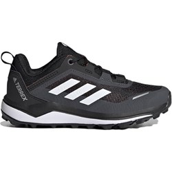Buty sportowe dziecięce Adidas na wiosnę czarne sznurowane  - zdjęcie produktu