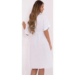 Sukienka biała Italy Moda midi  - zdjęcie produktu