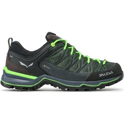 Buty trekkingowe męskie SALEWA zielone sportowe sznurowane  - zdjęcie produktu