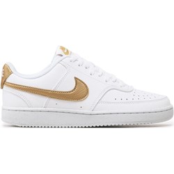 Buty sportowe damskie białe Nike sneakersy wiązane  - zdjęcie produktu