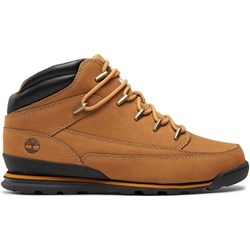 Buty zimowe męskie Timberland brązowe sznurowane sportowe z nubuku  - zdjęcie produktu