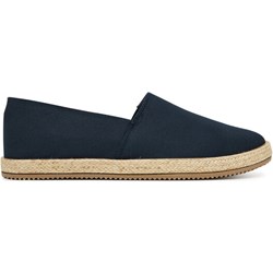Espadryle męskie Lanetti granatowe z tkaniny  - zdjęcie produktu