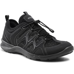 Buty trekkingowe damskie Ecco ze skóry ekologicznej sznurowane sportowe  - zdjęcie produktu