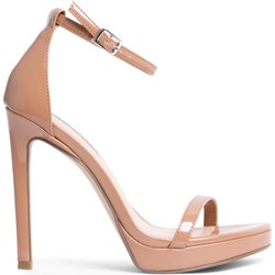 Steve Madden sandały damskie brązowe na szpilce z klamrą  - zdjęcie produktu