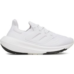 Buty sportowe damskie Adidas białe sznurowane na płaskiej podeszwie na wiosnę  - zdjęcie produktu