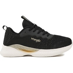 Buty sportowe damskie Wrangler sneakersy sznurowane na płaskiej podeszwie  - zdjęcie produktu