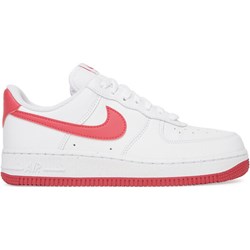 Buty sportowe damskie Nike sneakersy air force białe na płaskiej podeszwie na wiosnę  - zdjęcie produktu