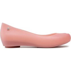 Różowe balerinki Melissa casualowe na płaskiej podeszwie  - zdjęcie produktu