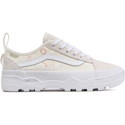 Trampki damskie Vans old skool białe sznurowane  - zdjęcie produktu