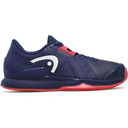 Buty sportowe damskie Head granatowe sznurowane płaskie  - zdjęcie produktu