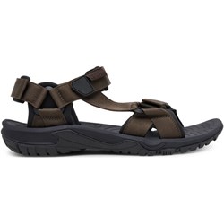 Sandały męskie Jack Wolfskin brązowe z klamrą  - zdjęcie produktu