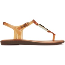 Sandały damskie Melissa casual z gumy brązowe  - zdjęcie produktu
