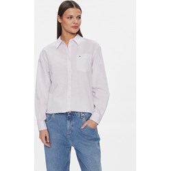 Koszula damska Tommy Jeans z kołnierzykiem  - zdjęcie produktu