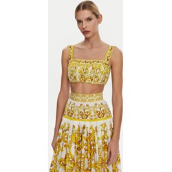Bluzka damska Dolce & Gabbana wielokolorowa w kwiaty  - zdjęcie produktu