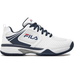 Buty sportowe damskie Fila białe sznurowane  - zdjęcie produktu