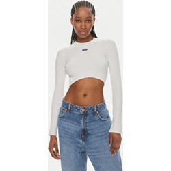 Sweter damski biały Hugo Boss  - zdjęcie produktu