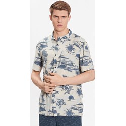 Koszula męska Quiksilver z klasycznym kołnierzykiem z krótkim rękawem z nadrukami  - zdjęcie produktu