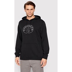 Bluza męska czarna Converse z napisami  - zdjęcie produktu