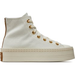 Trampki damskie Converse wiązane beżowe młodzieżowe  - zdjęcie produktu