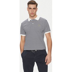 Biały t-shirt męski Lacoste z krótkim rękawem  - zdjęcie produktu
