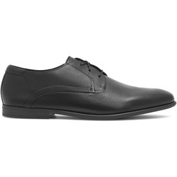 Buty eleganckie męskie Lasocki wiązane czarne  - zdjęcie produktu