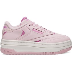Buty sportowe damskie Reebok sneakersy na płaskiej podeszwie różowe wiązane  - zdjęcie produktu