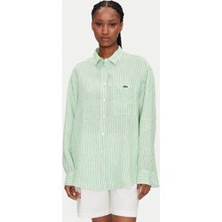 Koszula damska Lacoste zielona casual  - zdjęcie produktu