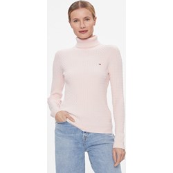 Sweter damski Tommy Hilfiger z golfem  - zdjęcie produktu