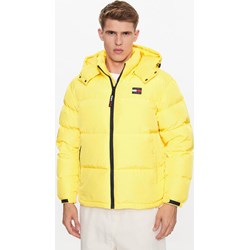 Tommy Jeans kurtka męska casualowa żółta  - zdjęcie produktu