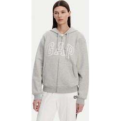 Bluza damska Gap szara z napisami  - zdjęcie produktu