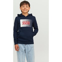 Bluza chłopięca Jack&jones Junior w nadruki  - zdjęcie produktu