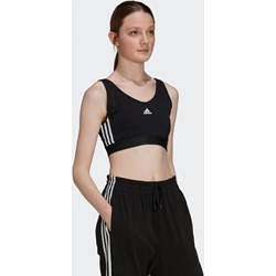 Bluzka damska Adidas z okrągłym dekoltem sportowa  - zdjęcie produktu