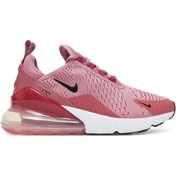 Buty sportowe damskie Nike na wiosnę różowe sznurowane na płaskiej podeszwie  - zdjęcie produktu