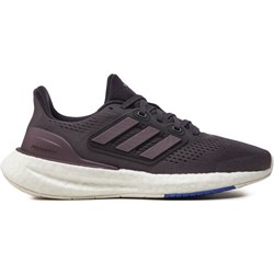 Buty sportowe damskie Adidas czarne sznurowane na płaskiej podeszwie  - zdjęcie produktu