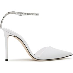 Czółenka Giuseppe Zanotti na wiosnę z klamrą na szpilce na wysokim obcasie  - zdjęcie produktu